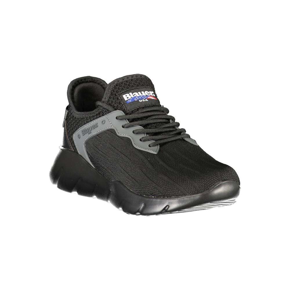 Blauer Black Polyester Men Sneaker - ClickThatClicks 