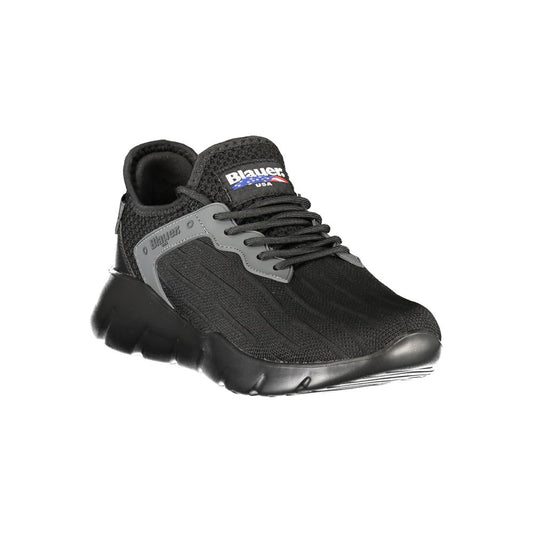 Blauer Black Polyester Men Sneaker - ClickThatClicks 