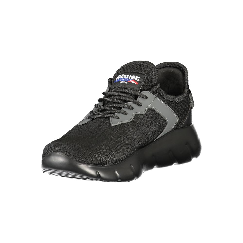 Blauer Black Polyester Men Sneaker - ClickThatClicks 