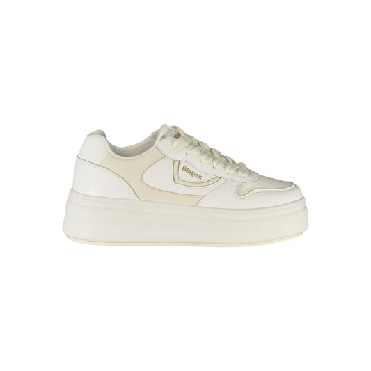 Blauer Bianco Poliuretano Donna Sneaker - ClickThatClicks 