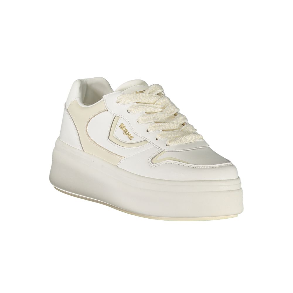 Blauer Bianco Poliuretano Donna Sneaker - ClickThatClicks 