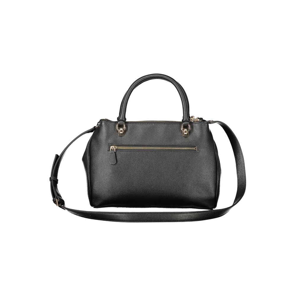 Guess Jeans Black Polyurethane Women's Handbag - ClickThatClicks 