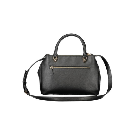 Guess Jeans Black Polyurethane Women's Handbag - ClickThatClicks 