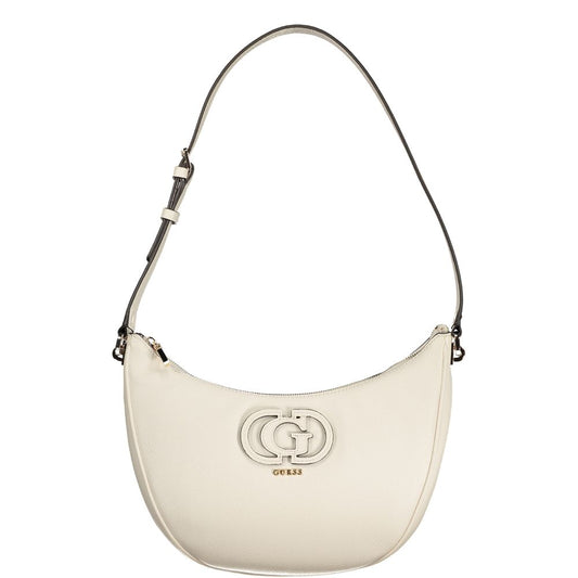 Guess Jeans Bianco Polyurethane Women Handbag - ClickThatClicks 