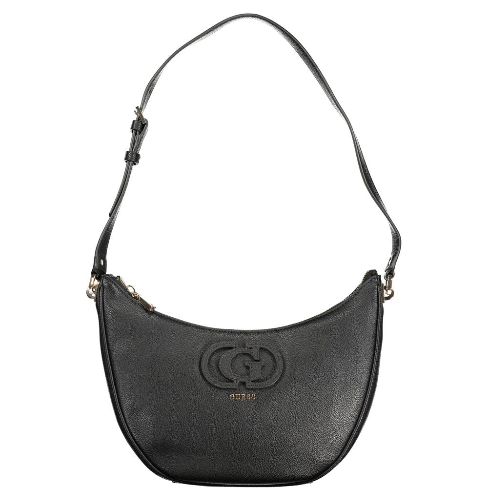 Guess Jeans Nero Poliuretano Women Handbag - ClickThatClicks 