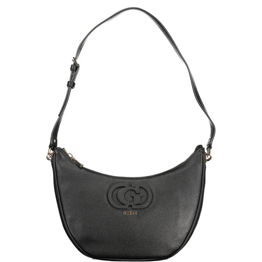 Guess Jeans Nero Poliuretano Women Handbag - ClickThatClicks 