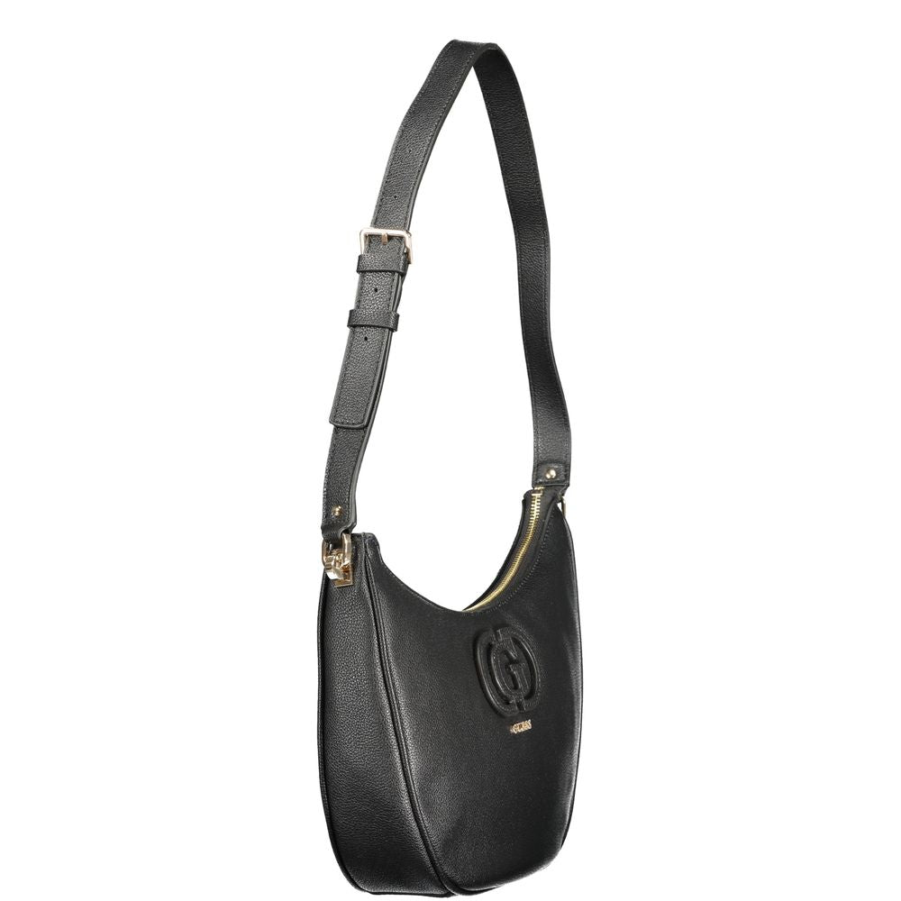 Guess Jeans Nero Poliuretano Women Handbag - ClickThatClicks 
