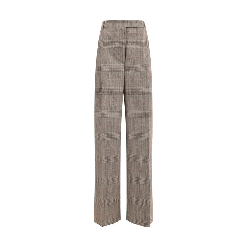 Rohe Beige Fleece Wool Casual Pants