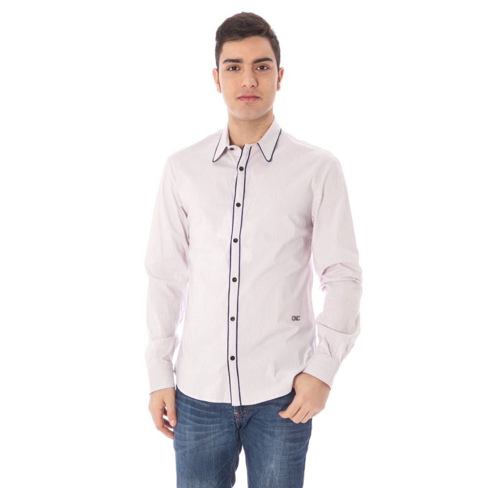 Costume National Rosa Cotton Men Shirt - ClickThatClicks 