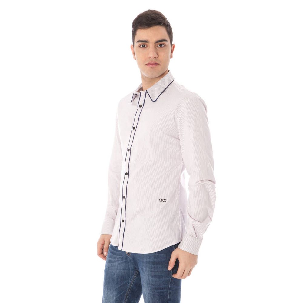 Costume National Rosa Cotton Men Shirt - ClickThatClicks 