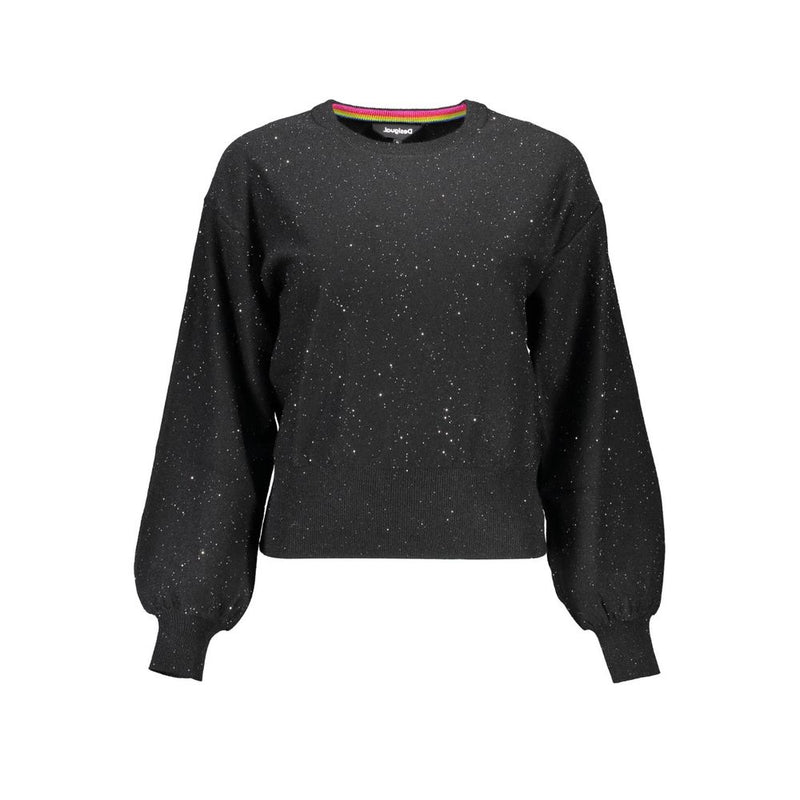 Desigual Black Polyester Sweater