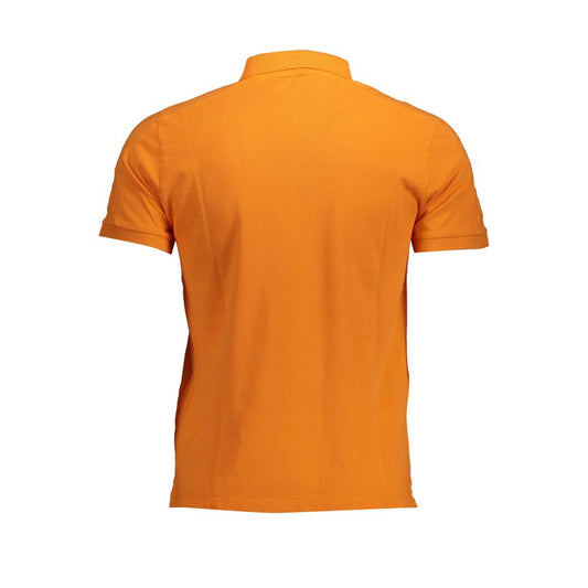 North Sails Arancione Cotton Men Polo - ClickThatClicks 