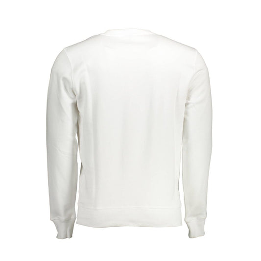 North Sails White Cotton Men's Sweatshirt - ClickThatClicks 