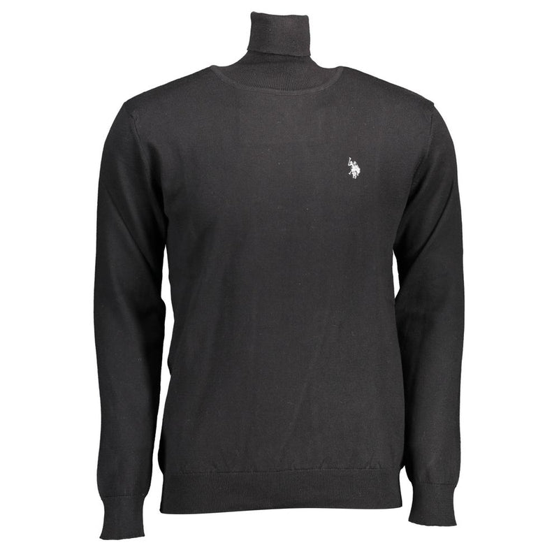 U.S. POLO ASSN. Black Cotton Sweater