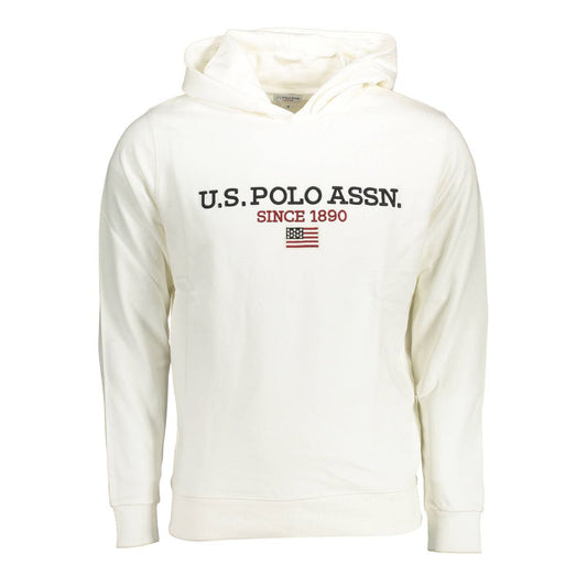 U.S. POLO ASSN. White Cotton Men Sweatshirt - ClickThatClicks 