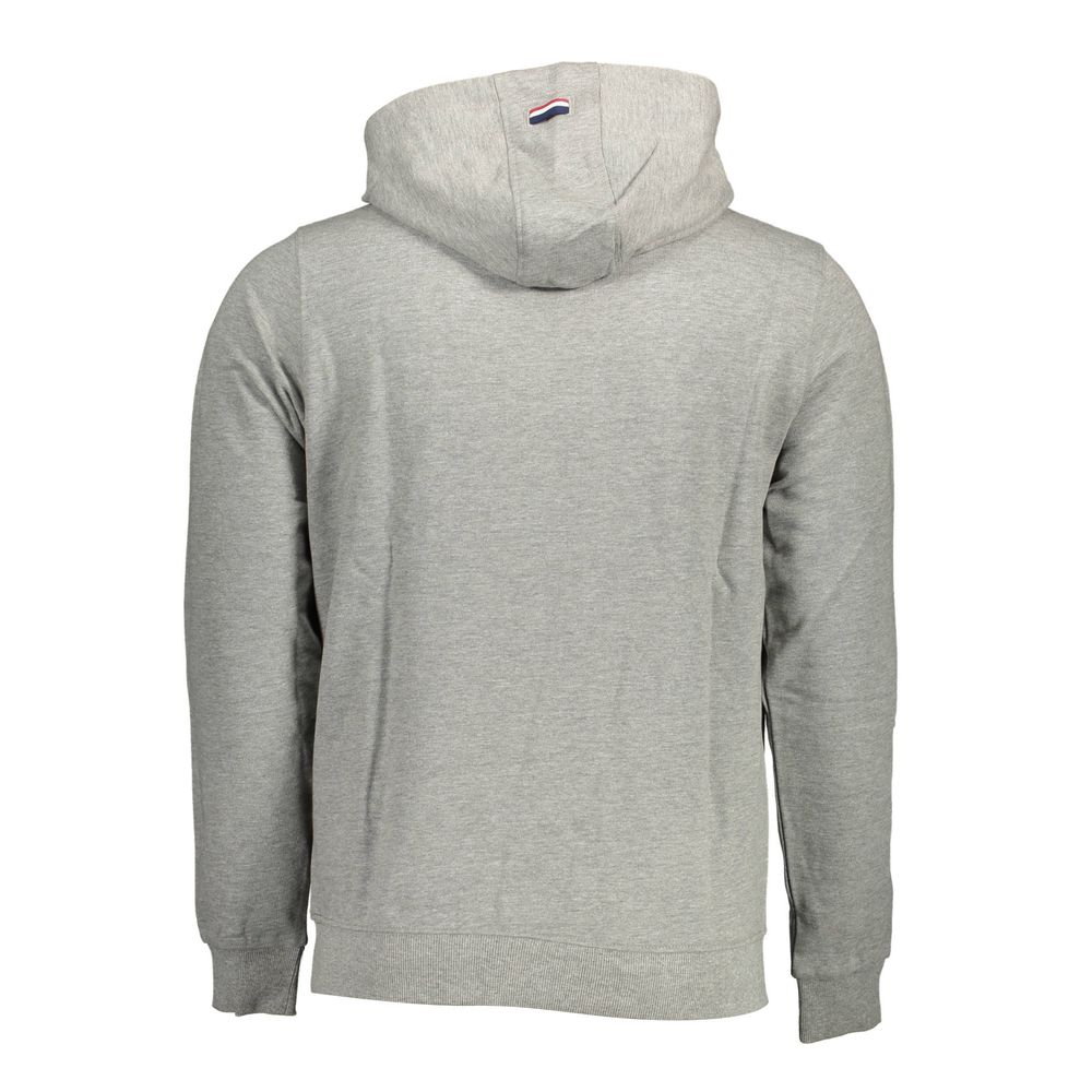 U.S. POLO ASSN. Gray Cotton Mens Sweatshirt - ClickThatClicks 