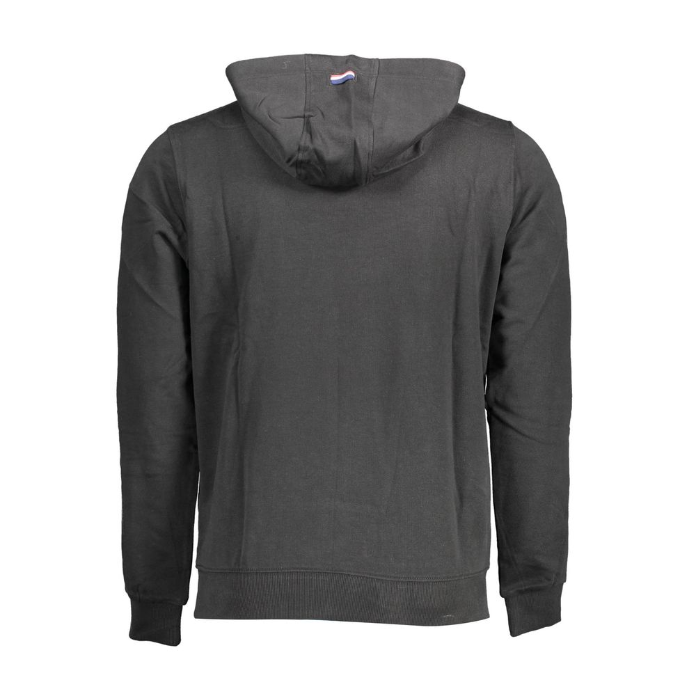 U.S. POLO ASSN. Black Cotton Men Sweater - ClickThatClicks 
