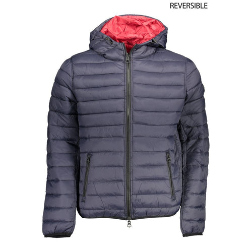U.S. POLO ASSN. Blue Nylon Men's Reversible Jacket - ClickThatClicks 
