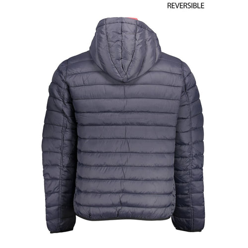 U.S. POLO ASSN. Blue Nylon Men's Reversible Jacket - ClickThatClicks 