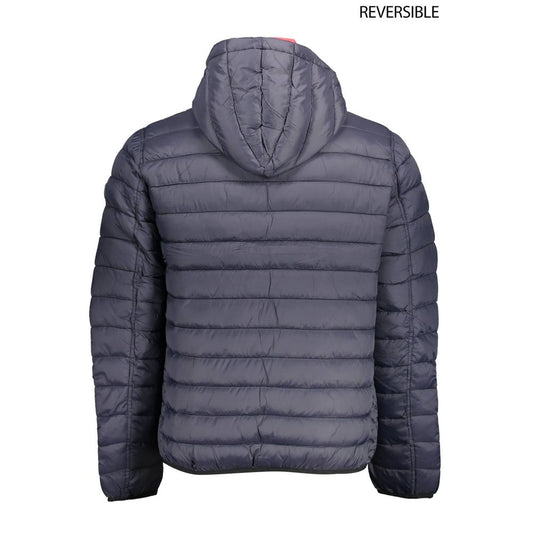 U.S. POLO ASSN. Blue Nylon Men's Reversible Jacket - ClickThatClicks 