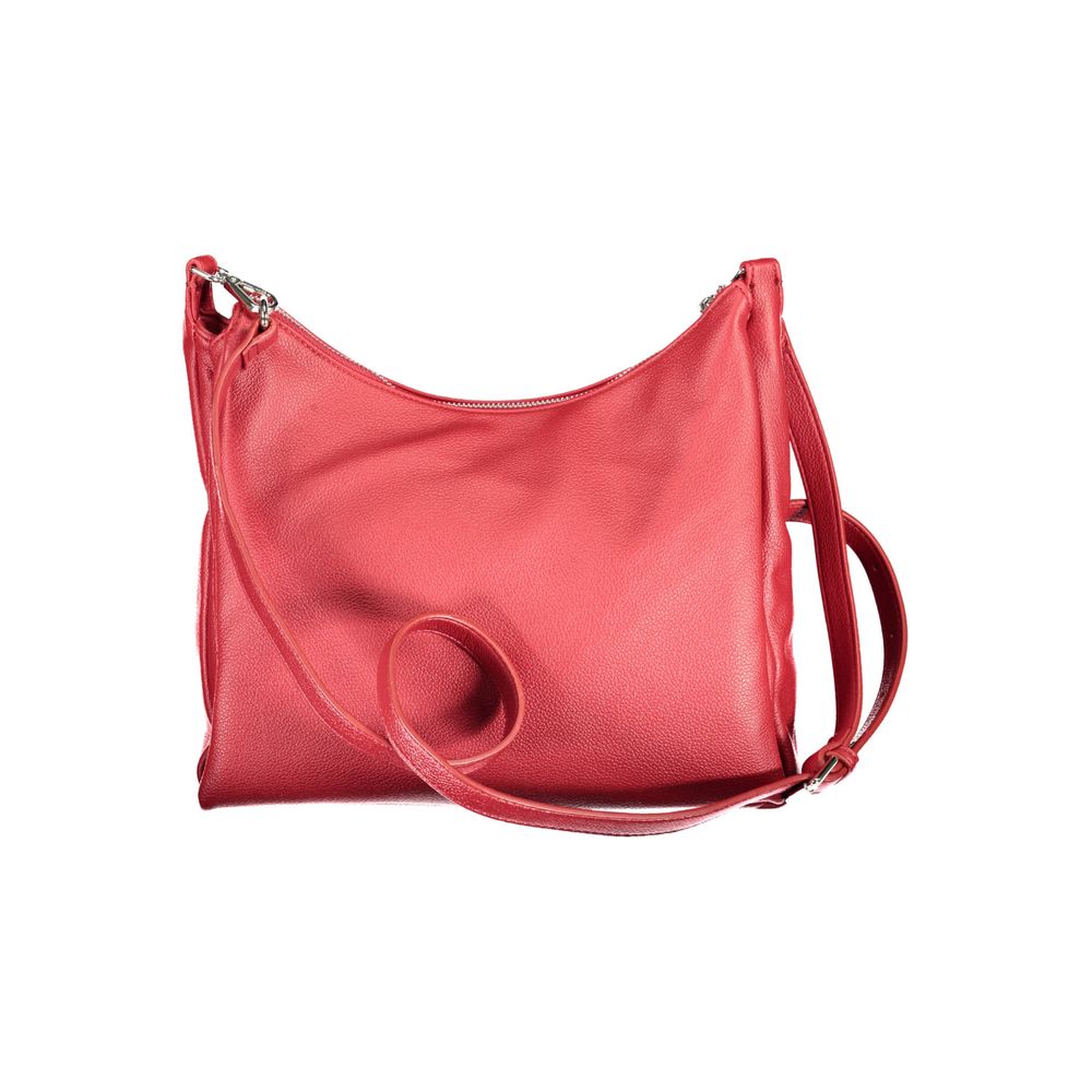 BYBLOS Rosso Polyurethane Women Handbag - ClickThatClicks 
