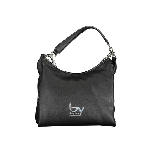 BYBLOS Black Polyurethane Women Handbag - ClickThatClicks 