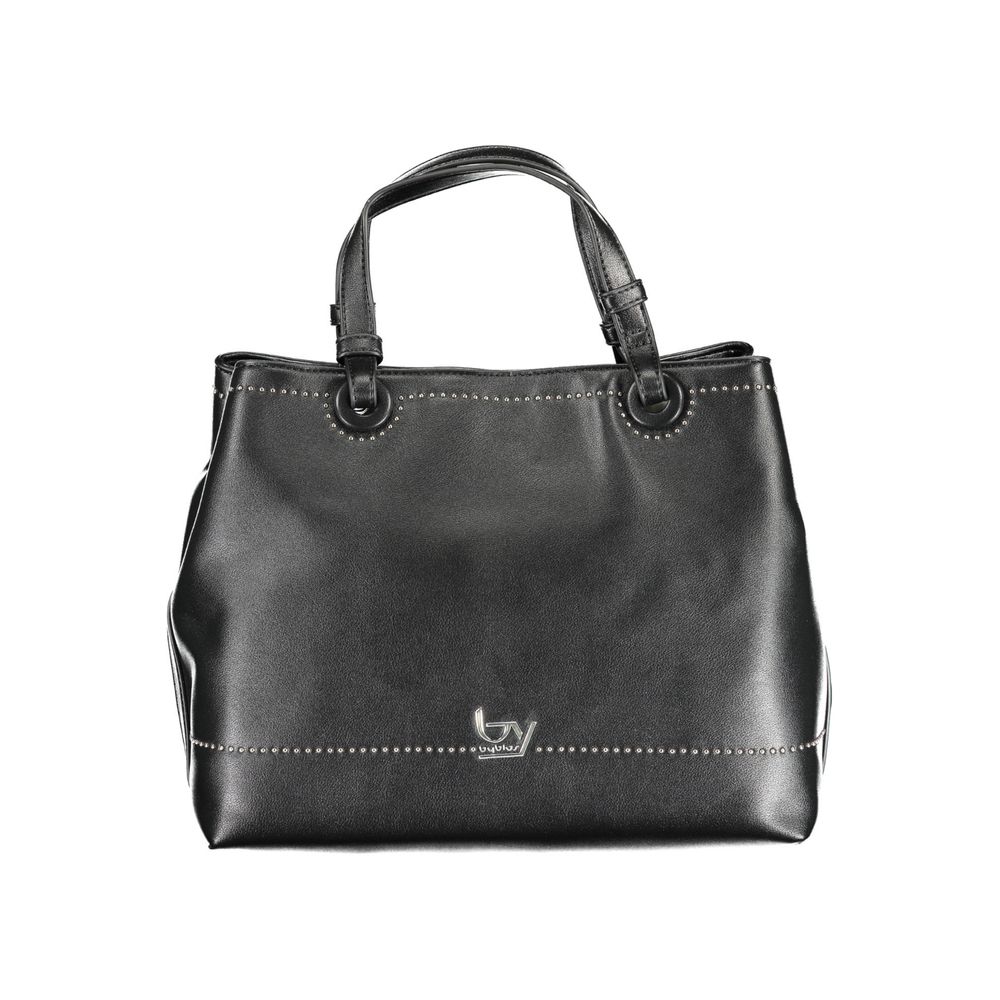 BYBLOS Nero Polyurethane Women Handbag - ClickThatClicks 