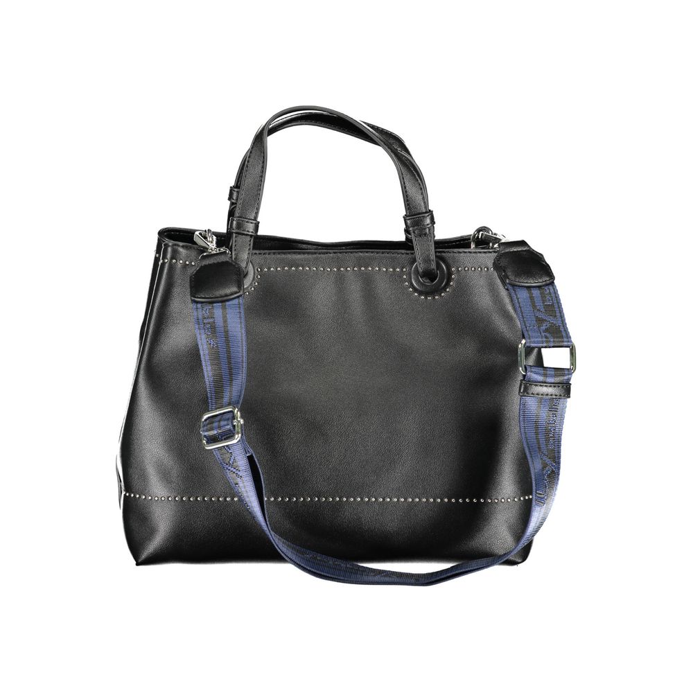 BYBLOS Nero Polyurethane Women Handbag - ClickThatClicks 