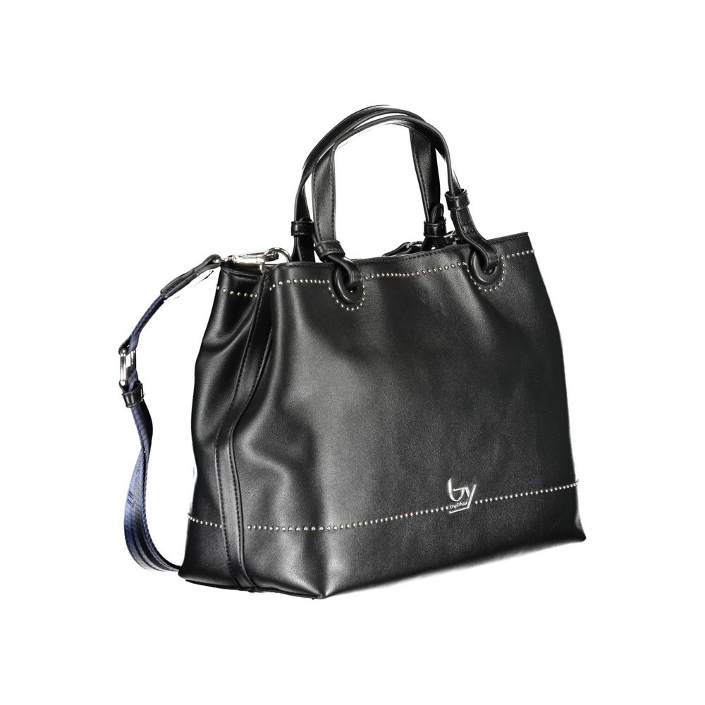 BYBLOS Nero Polyurethane Women Handbag - ClickThatClicks 
