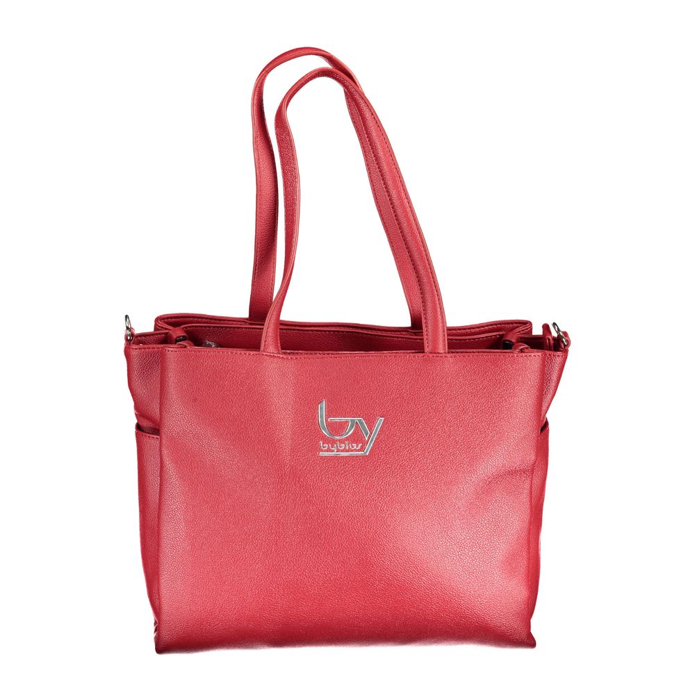 BYBLOS Rosso Polyurethane Women Handbag - ClickThatClicks 