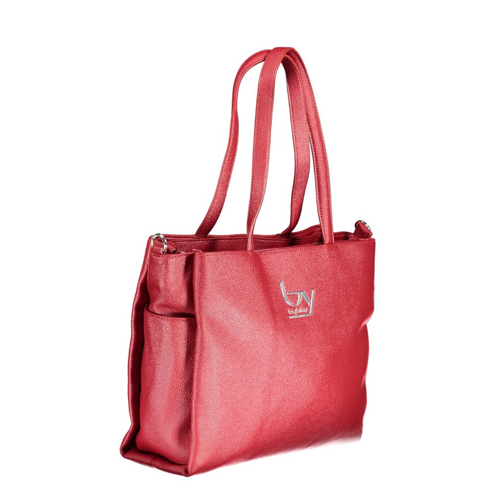 BYBLOS Rosso Polyurethane Women Handbag - ClickThatClicks 