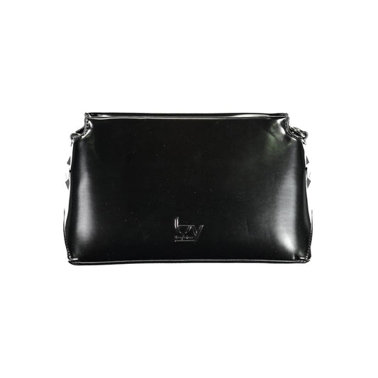 BYBLOS Nero Polyurethane Women Handbag - ClickThatClicks 