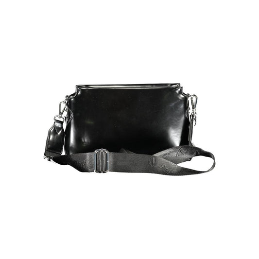 BYBLOS Nero Polyurethane Women Handbag - ClickThatClicks 