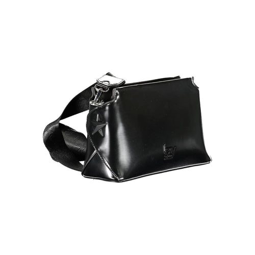 BYBLOS Nero Polyurethane Women Handbag - ClickThatClicks 