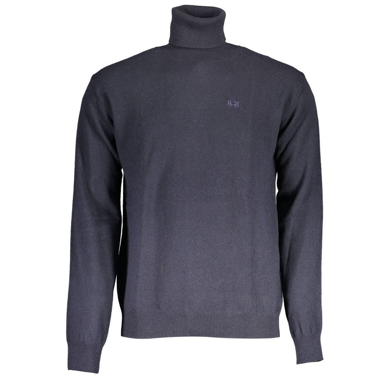 La Martina Blue Wool Sweater