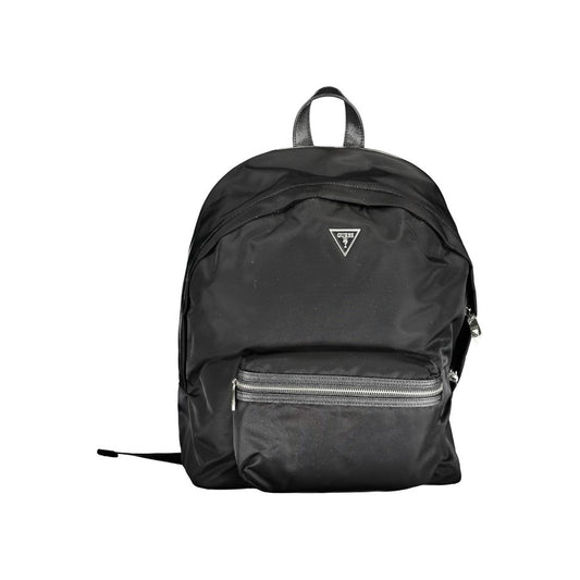 Guess Jeans Nero Nylon Men Backpack - ClickThatClicks 