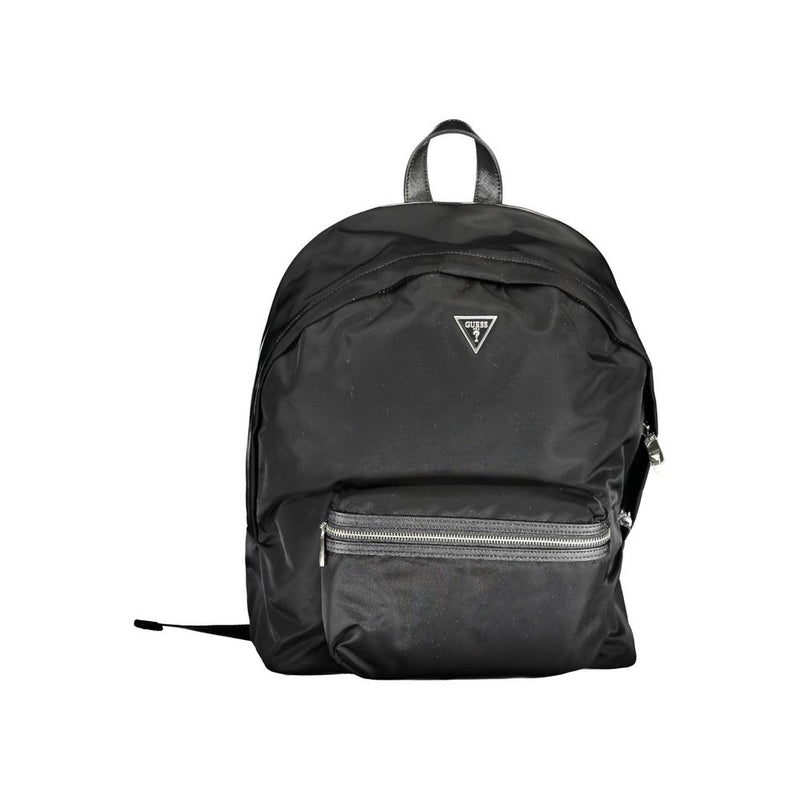 Guess Jeans Black Polyamide Backpack