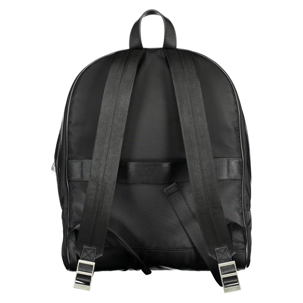 Guess Jeans Nero Nylon Men Backpack - ClickThatClicks 