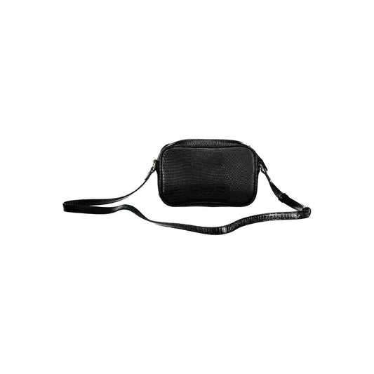 La Martina Black Polyurethane Women Handbag - ClickThatClicks 