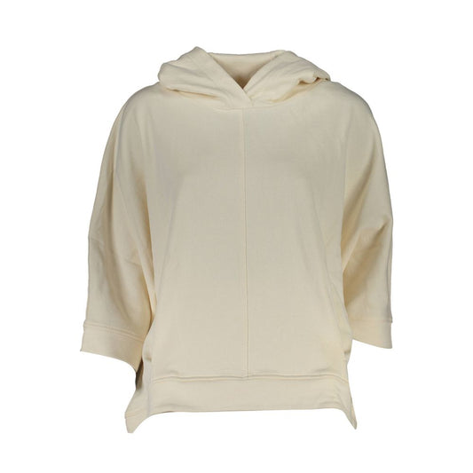 North Sails Bianco Cotton Women Sweatshirt - ClickThatClicks 