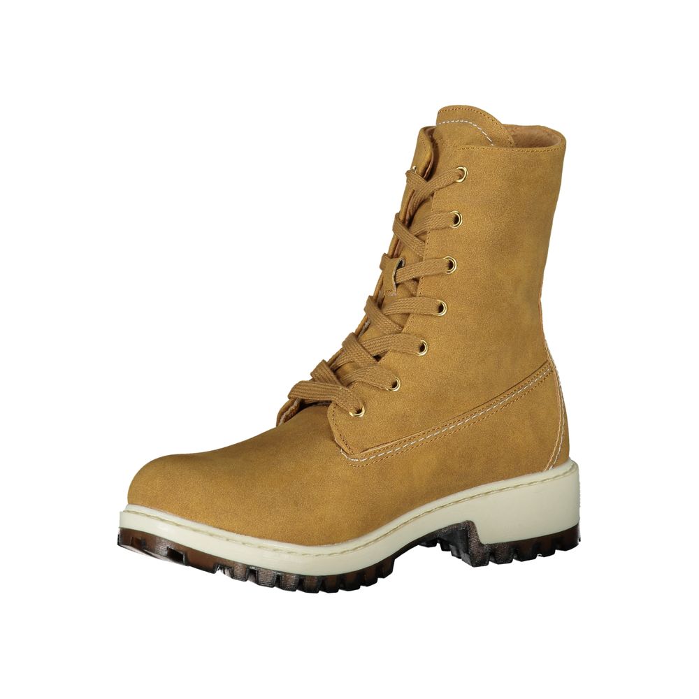 U.S. POLO ASSN. Brown Polyester Women Boot - ClickThatClicks 