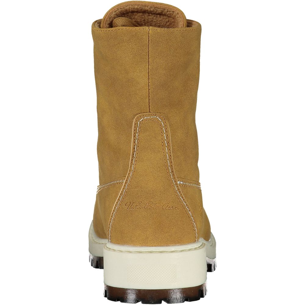 U.S. POLO ASSN. Brown Polyester Women Boot - ClickThatClicks 