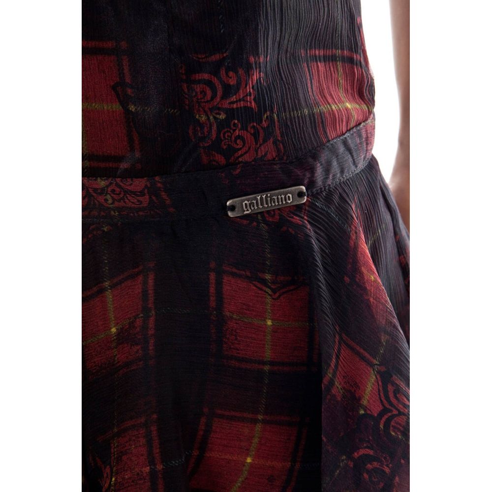 John Galliano Black Silk Women Skirt - ClickThatClicks 