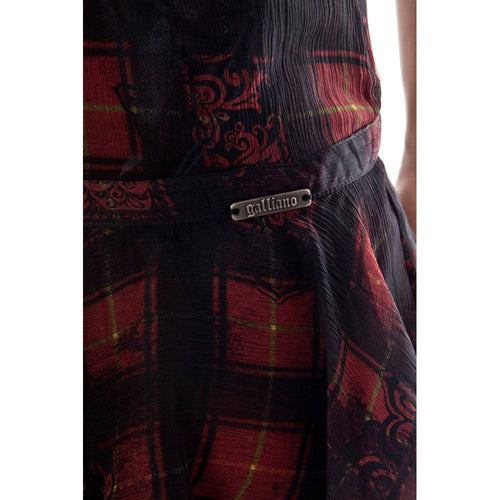 John Galliano Black Silk Women Skirt - ClickThatClicks 