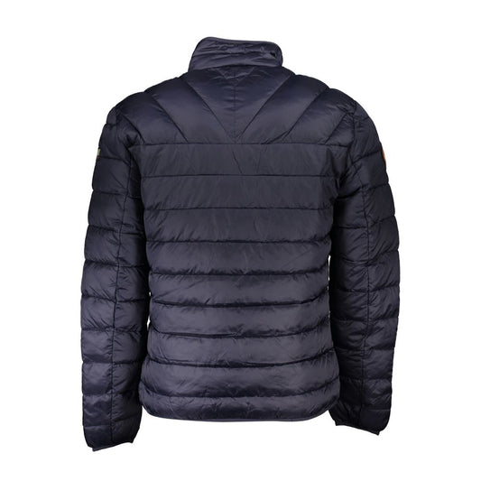 Napapijri Blue Polyamide Men's Jacket - ClickThatClicks 