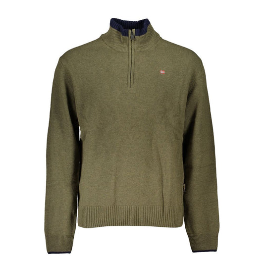 Napapijri Verde Tessuto Men Sweater - ClickThatClicks 