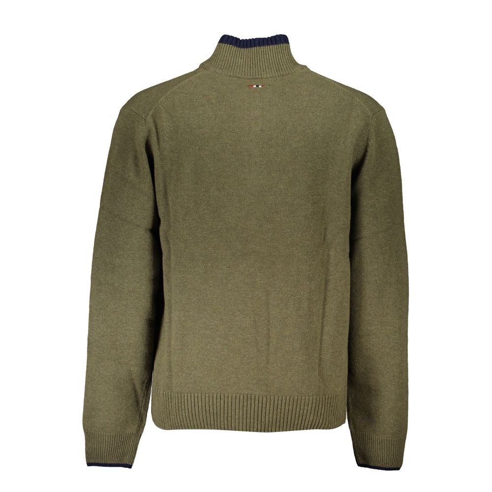 Napapijri Verde Tessuto Men Sweater - ClickThatClicks 
