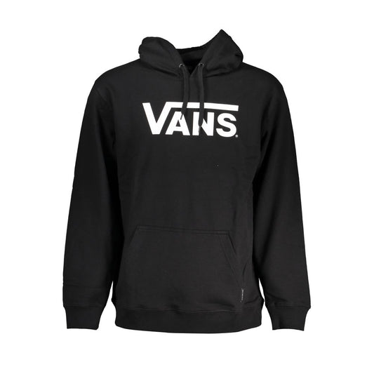 Vans Black Cotton Men's Hooded Sweatshirt - ClickThatClicks 