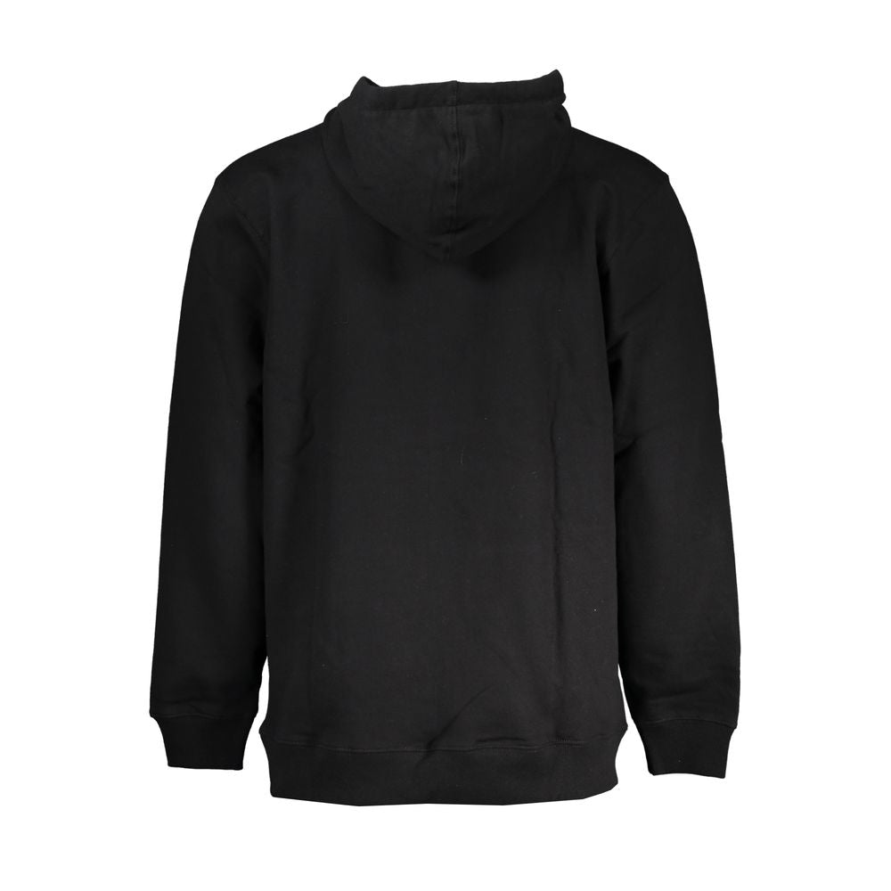 Vans Black Cotton Men's Hooded Sweatshirt - ClickThatClicks 
