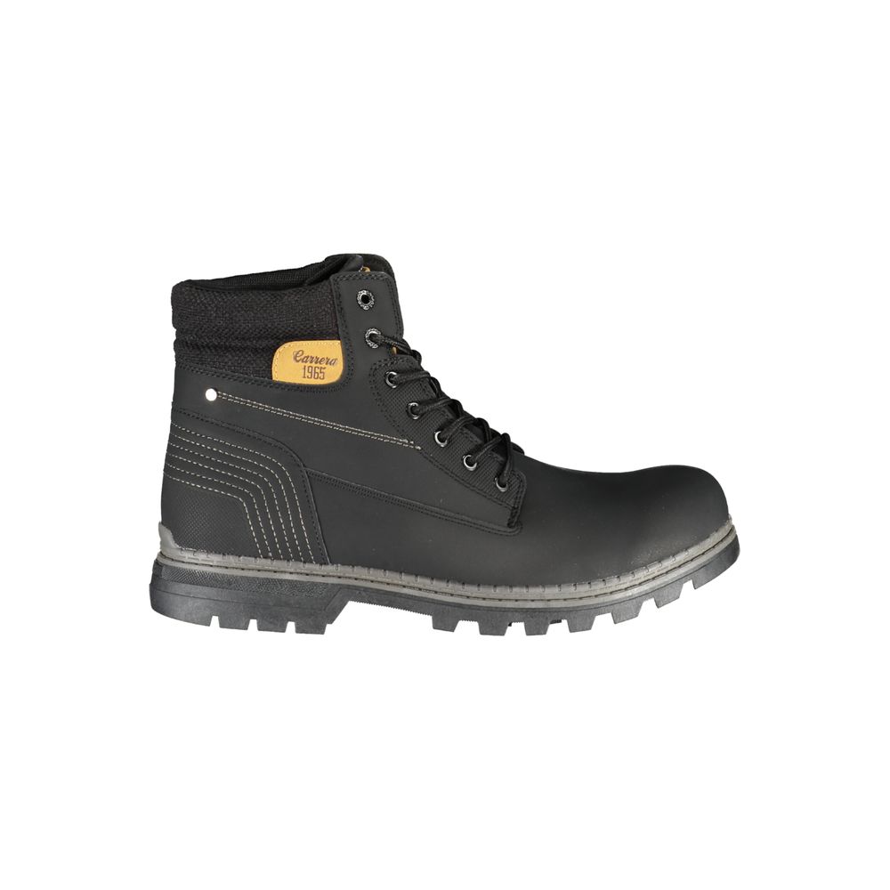 Carrera Nero Poliuretano Men Stivaletto - ClickThatClicks 